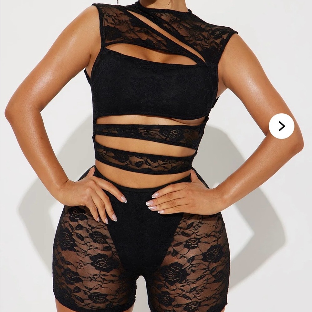 Lace Romper